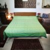 Green Bedsheet Vertical