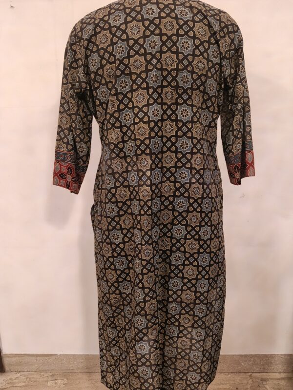 Classic Ajrak Print Kurta