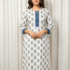 hand block cotton kurta